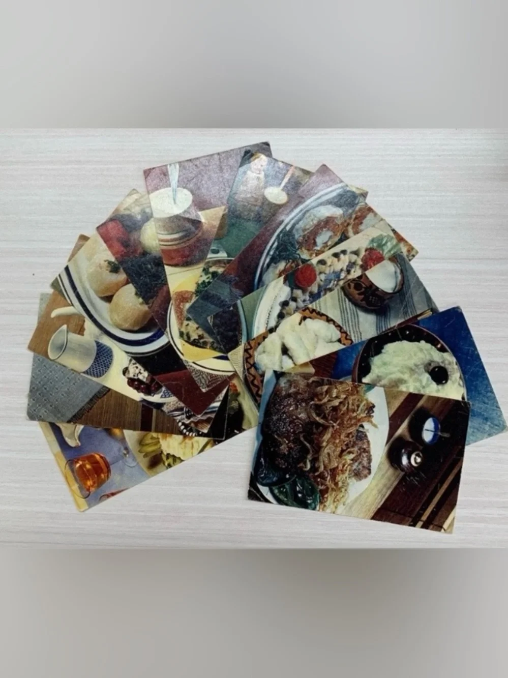 Vintage Former USSR Recipe Cards in Russian Language - Lot of 76 cards